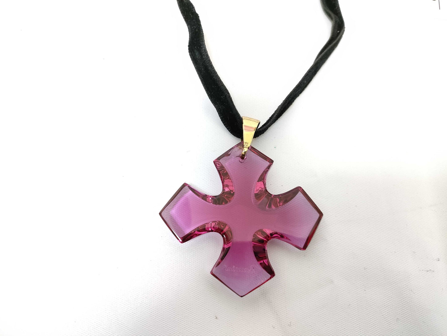 Baccarat Cross Necklace