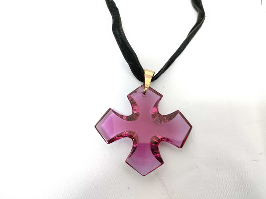 Baccarat Cross Necklace