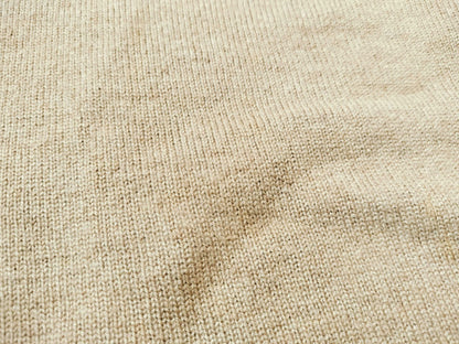 CHANEL Plain Cashmere Knit Top