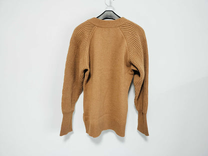 CHANEL Plain Cashmere Knit Top
