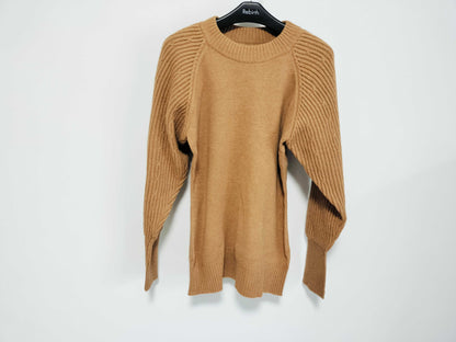 CHANEL Plain Cashmere Knit Top