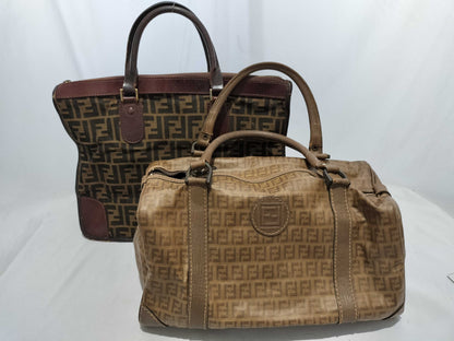 FENDI Mini Boston Junk 2-Piece Purse