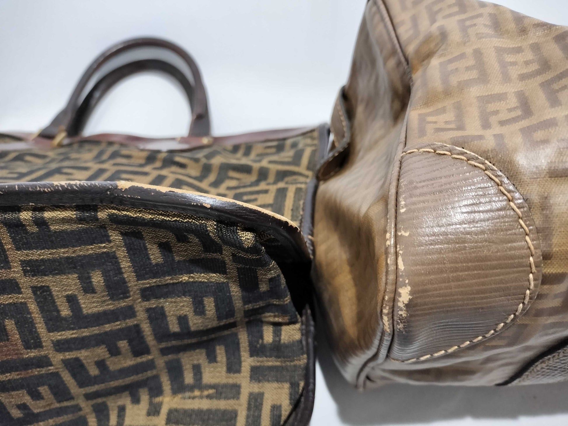 FENDI Mini Boston Junk 2-Piece Purse