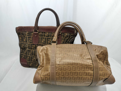 FENDI Mini Boston Junk 2-Piece Purse