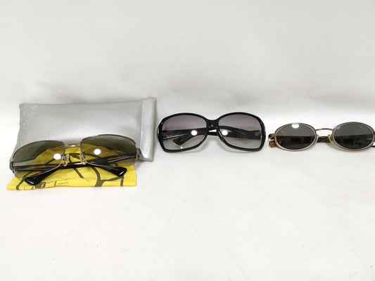  ARMANI Gucci Armani etc. *3 pieces Sunglasses and glasses