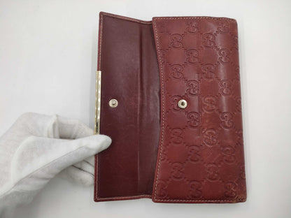 GUCCI Shima Long Wallet 112715 Wallet