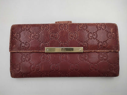 GUCCI Shima Long Wallet 112715 Wallet