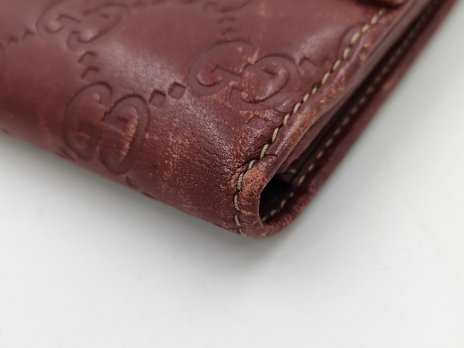 GUCCI Shima Long Wallet 112715 Wallet