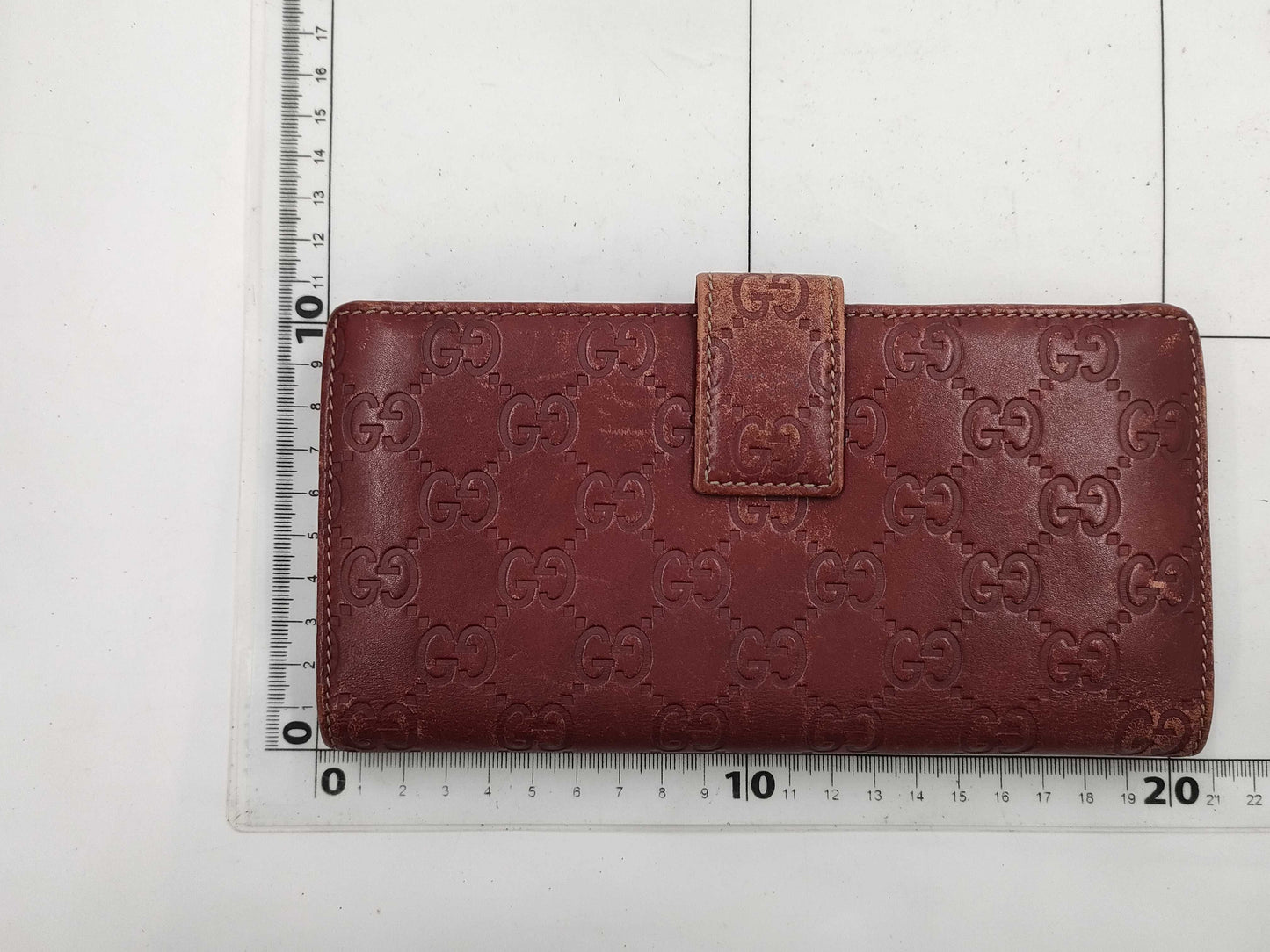 GUCCI Shima Long Wallet 112715 Wallet