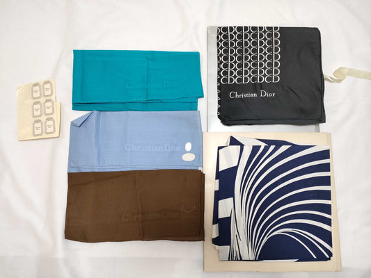 Dior Carre *2 Unused storage scarf