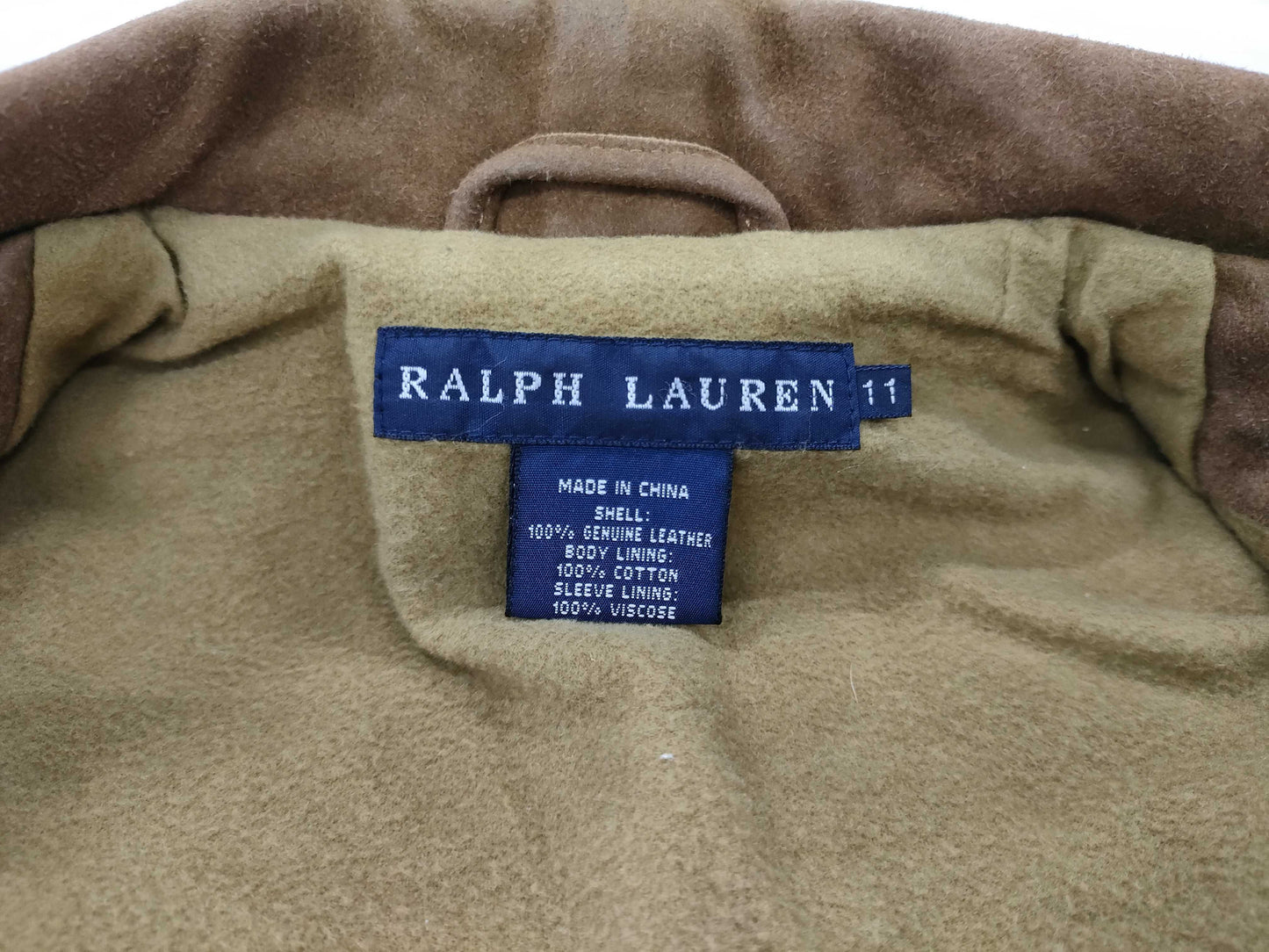 Ralph Rollaine Suede Jacket Jacket