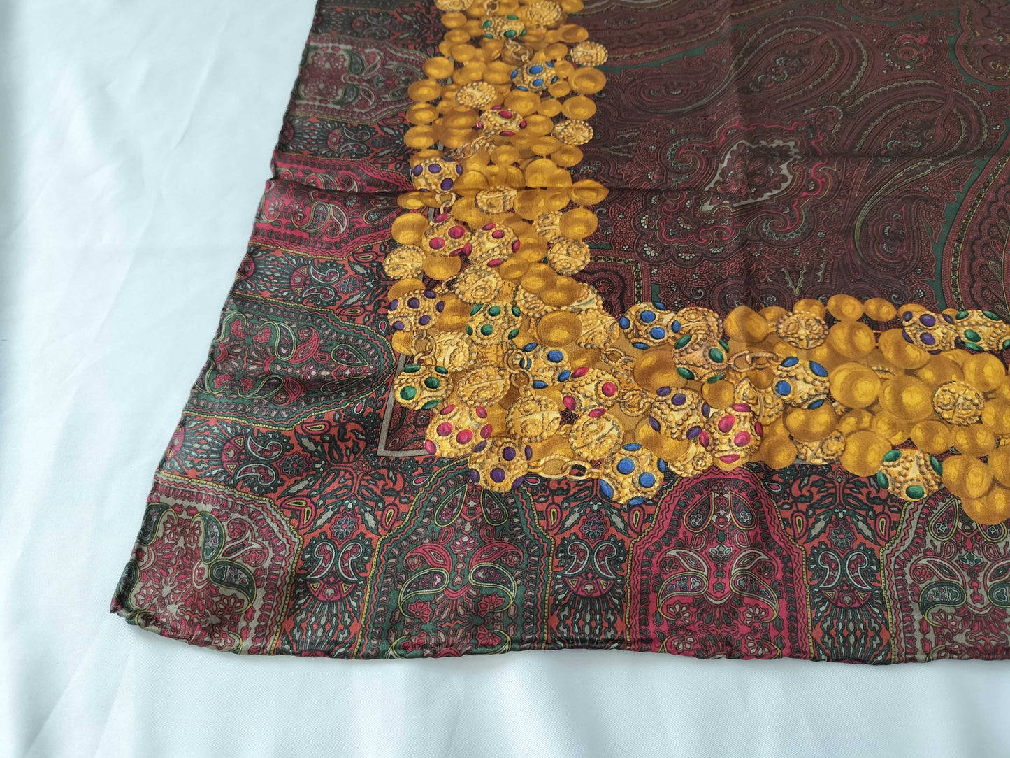 CHANEL Paisley x Accessory Scarf