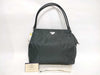 PRADA Nylon Leather Tote Bag