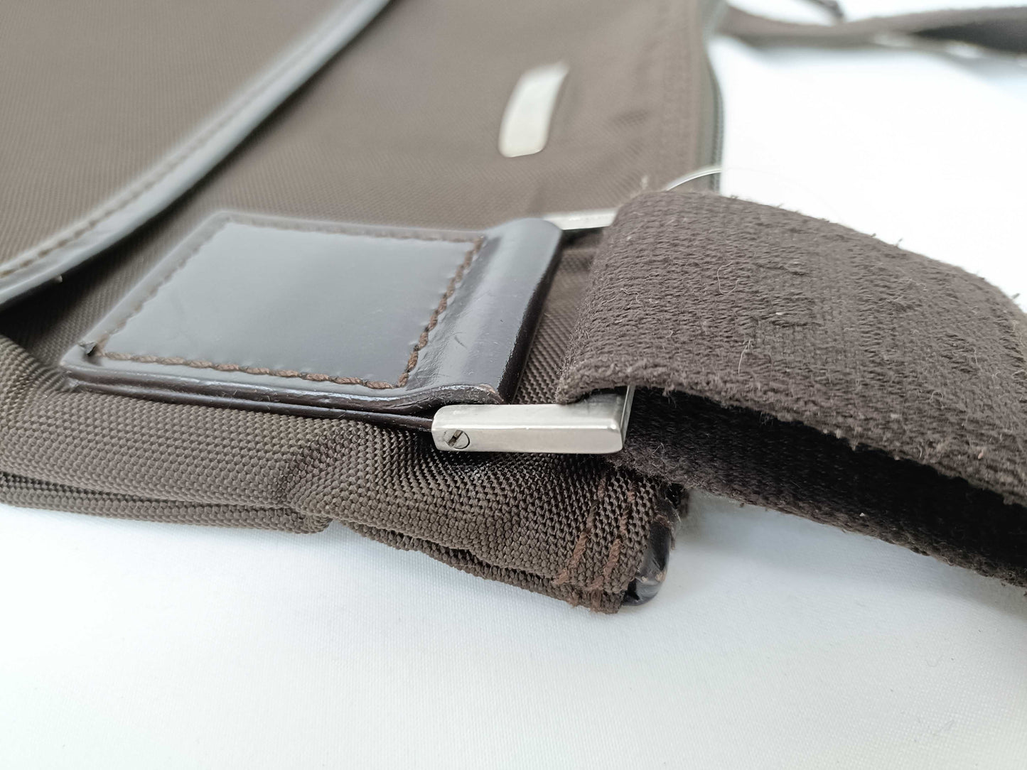 Salvatore Ferragamo Nylon Canvas Shoulder Bag GA-248603 Shoulder Bag