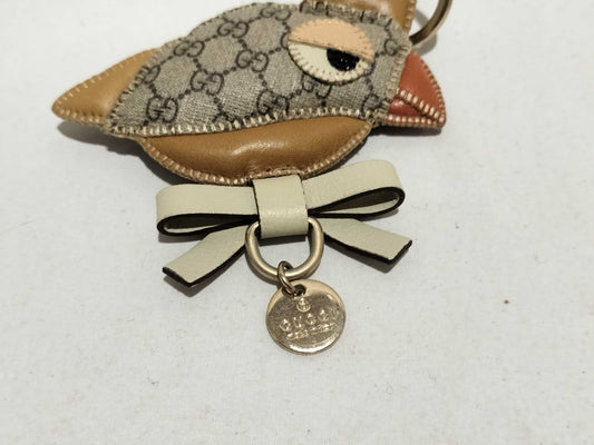 GUCCI Papagallo Parrot Keychain Charm
