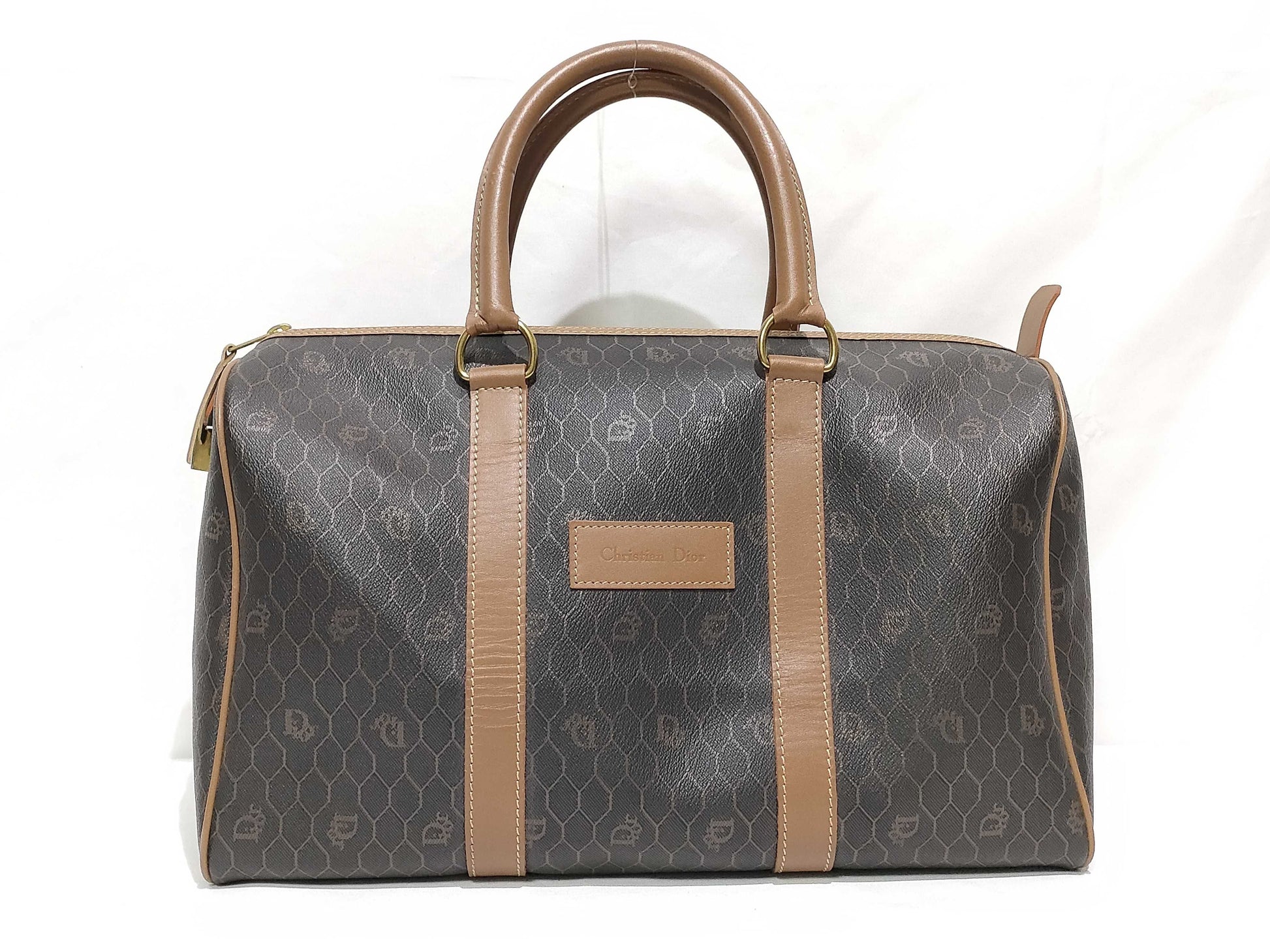 Dior Honeycomb Boston Bag