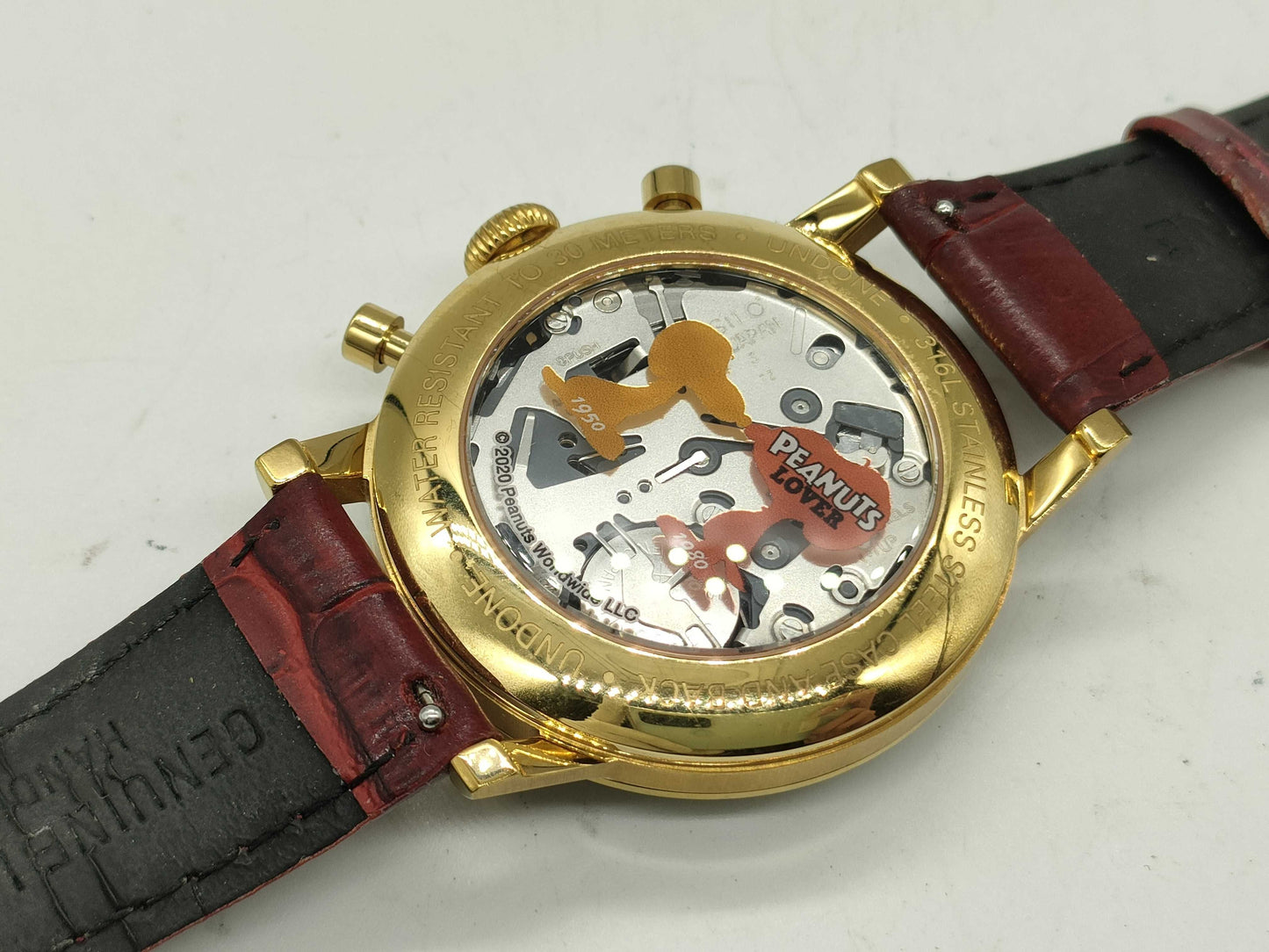 Andon Snoopy Collaboration 316L Men's Watch