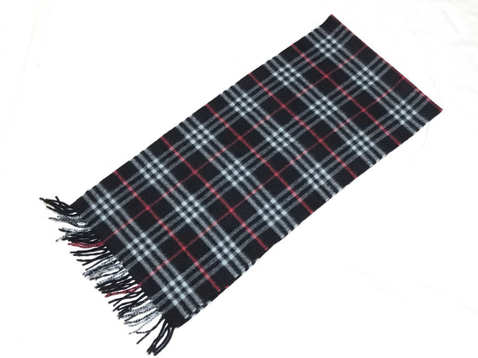 BURBERRY Cashmere Nova Check Scarf