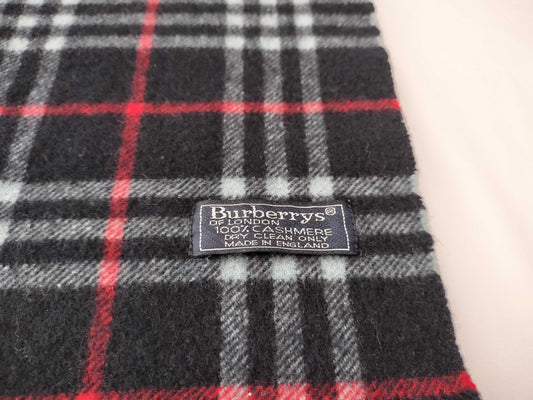 BURBERRY Cashmere Nova Check Scarf