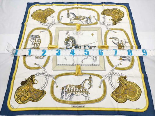 HERMES Carre GRAND APPARAT Scarf