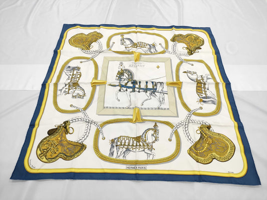 HERMES Carre GRAND APPARAT Scarf