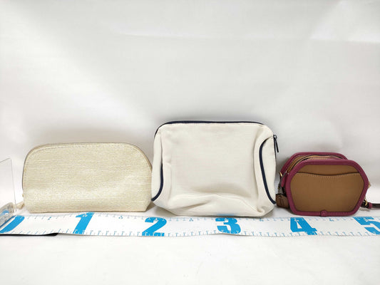 COACH 306 Mini Bag Keychain / Dior Pouch *2 / Total of 4 Pouches