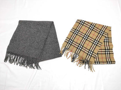 BURBERRY Check Pattern/Blue Label Scarf Scarf