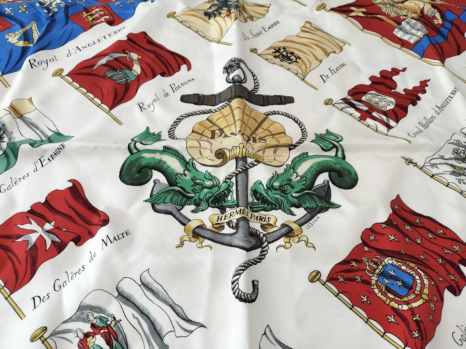 HERMES Carre PAVOIS Scarf