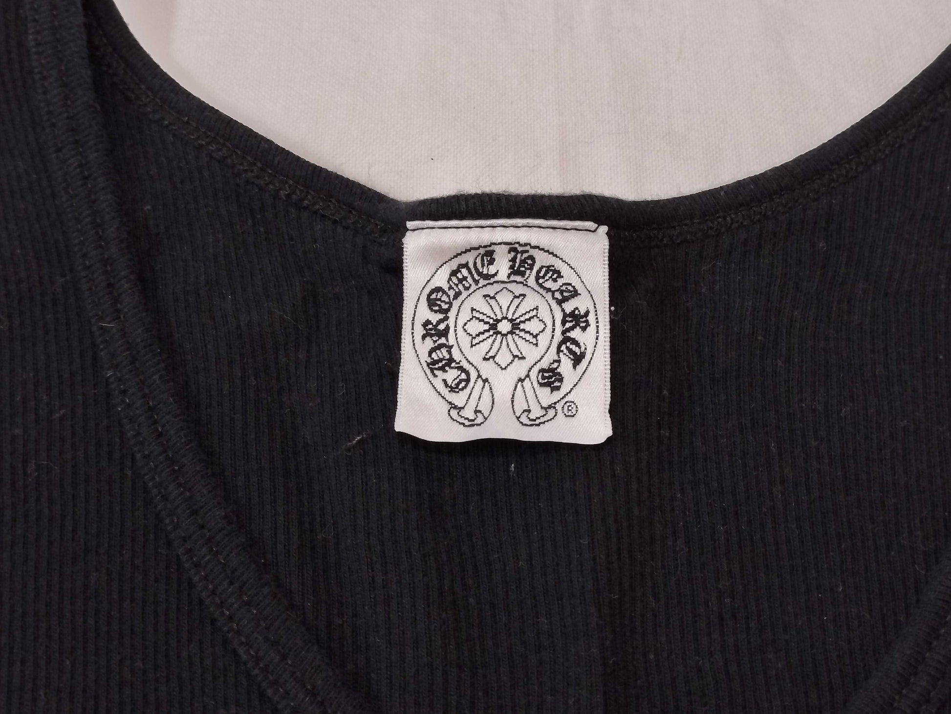 CHROME HEARTS Tank Top Old Waffle Top
