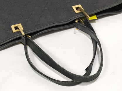 GUCCI GG Canvas Handbag 002 1097 *Partial bottom repair Tote bag