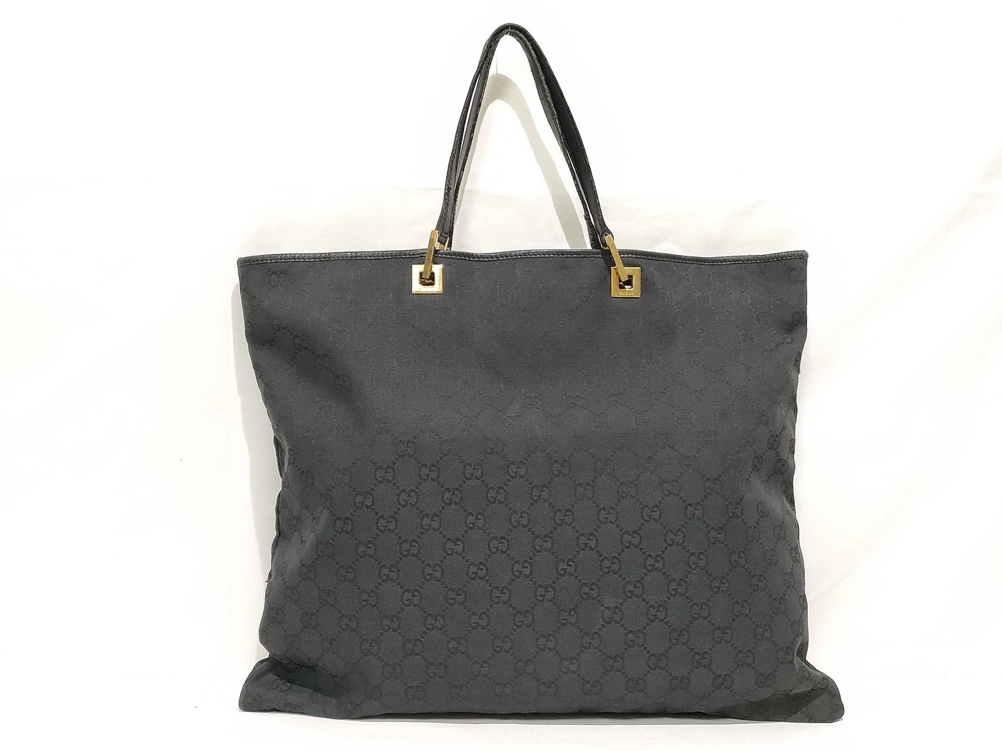 GUCCI GG Canvas Handbag 002 1097 *Partial bottom repair Tote bag