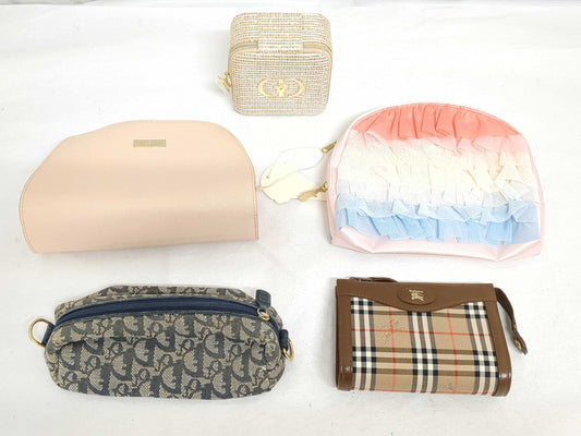 Dior *2/Burberry *1/Gelato Pique *1/Lanvin *1 Small cosmetic pouch pouch