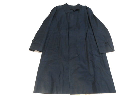 BURBERRY Navy Check Coat