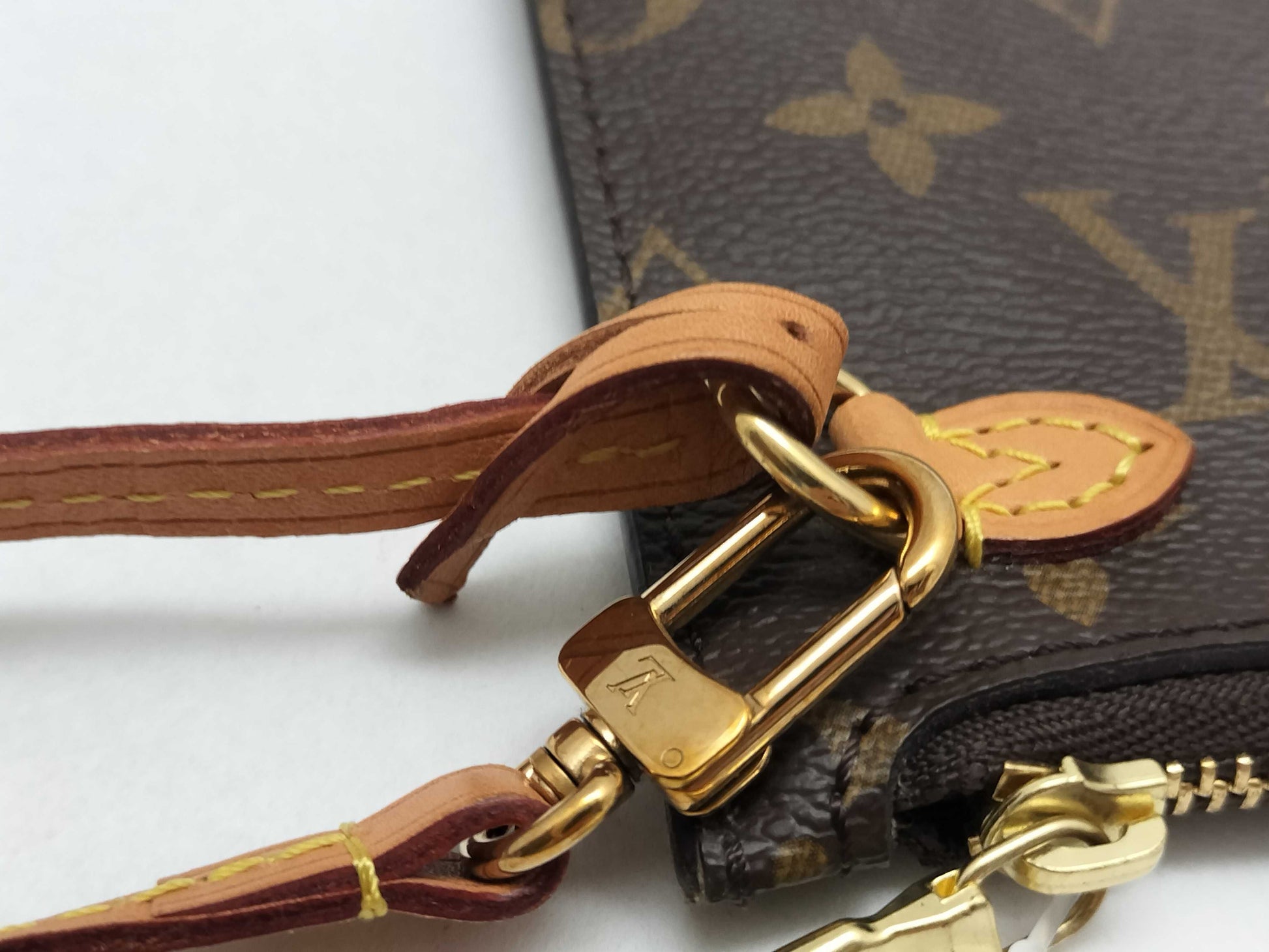 LOUIS VUITTON Monogram Neverfull Pouch