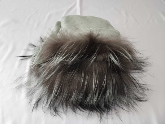 GUCCI GG254017 Stole Fox Fur Scarf Muffler