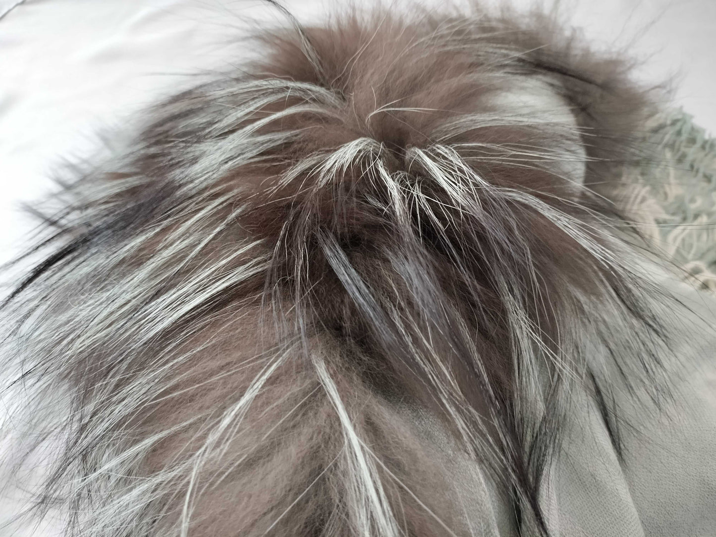 GUCCI GG254017 Stole Fox Fur Scarf Muffler