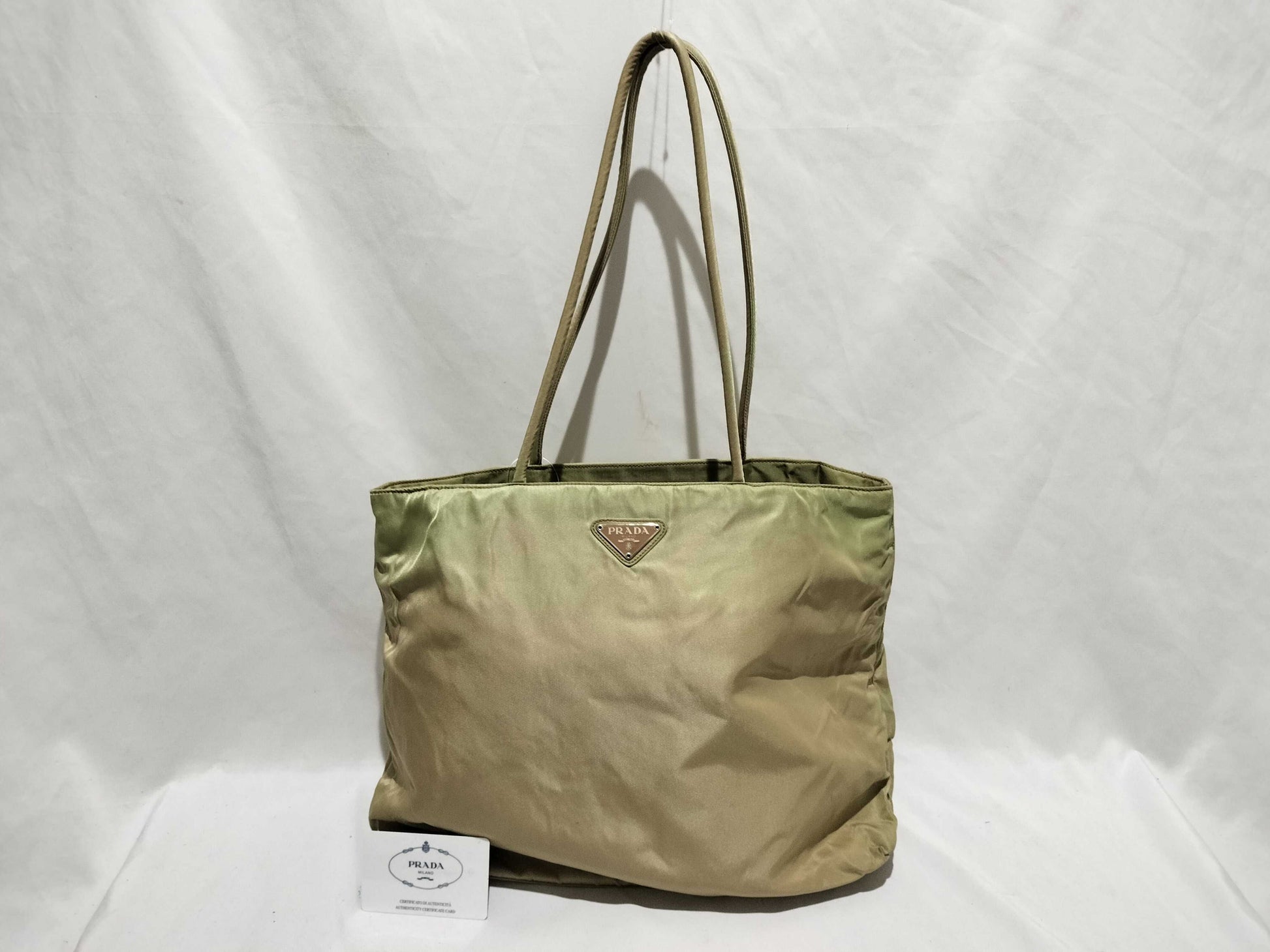 PRADA nylon tote bag