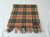 BURBERRY 50% Cashmere/50% Wool Nova Check Scarf