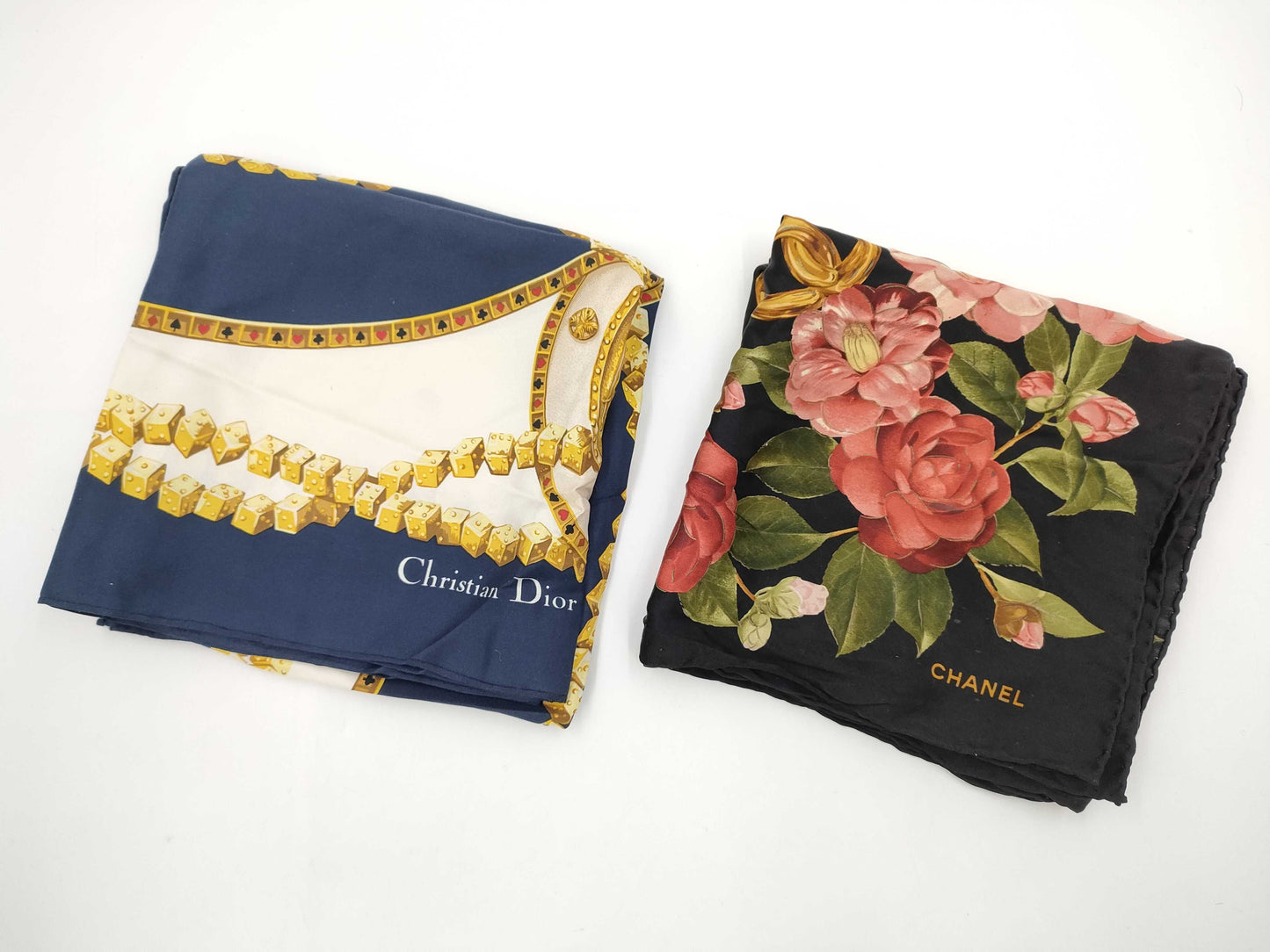 CHANEL Dior 2-piece scarf