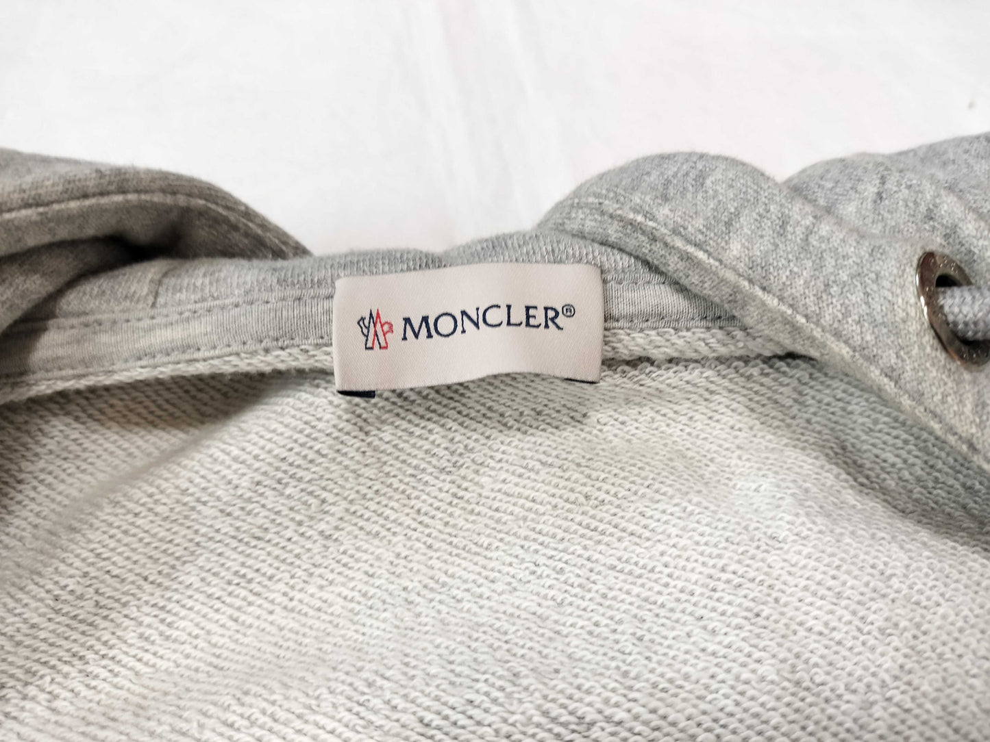 MONCLER Maglia Hoodie Gray Top