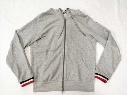 MONCLER Maglia Hoodie Gray Top