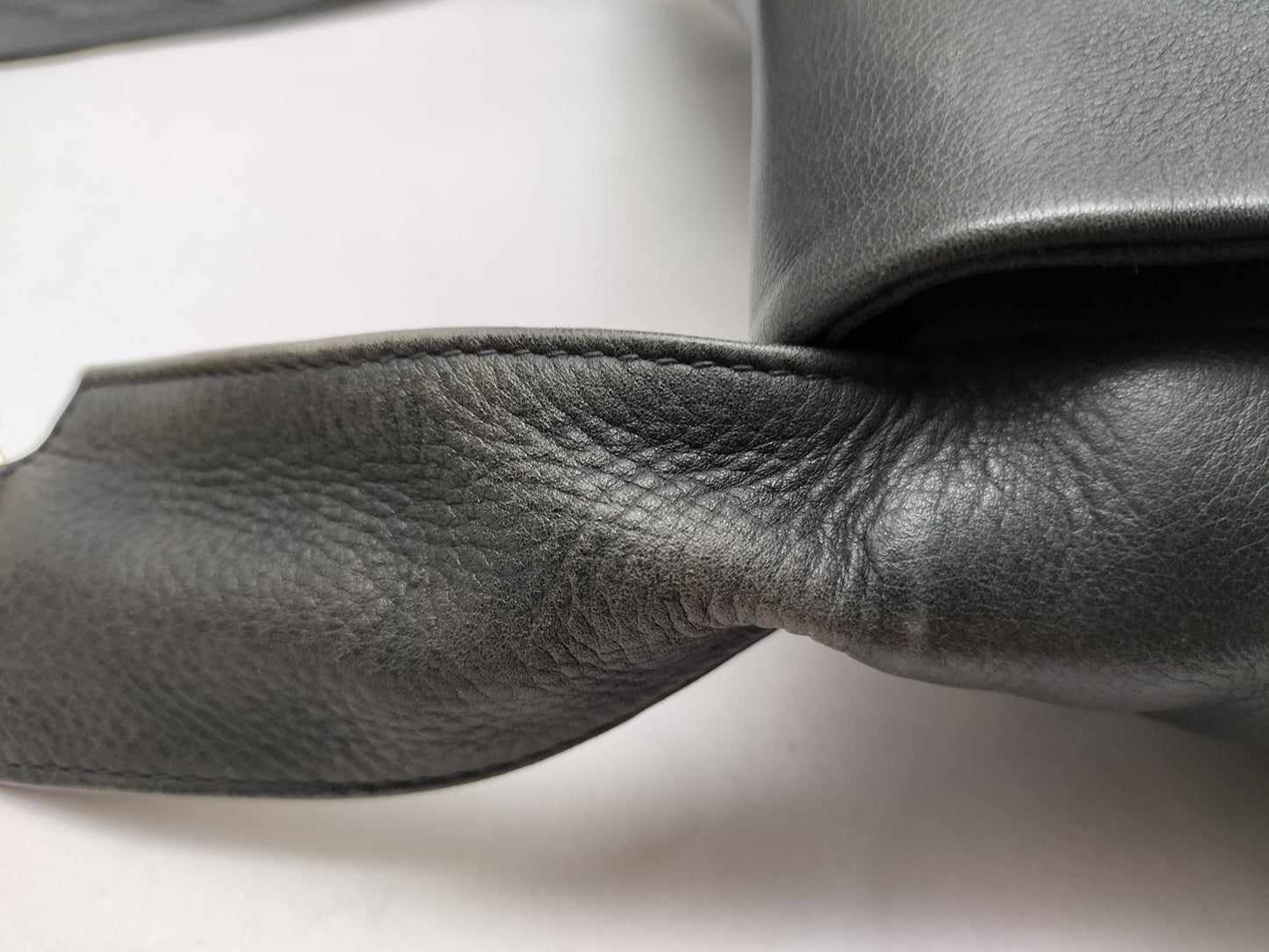 Salvatore Ferragamo Gancini Leather Shoulder Bag