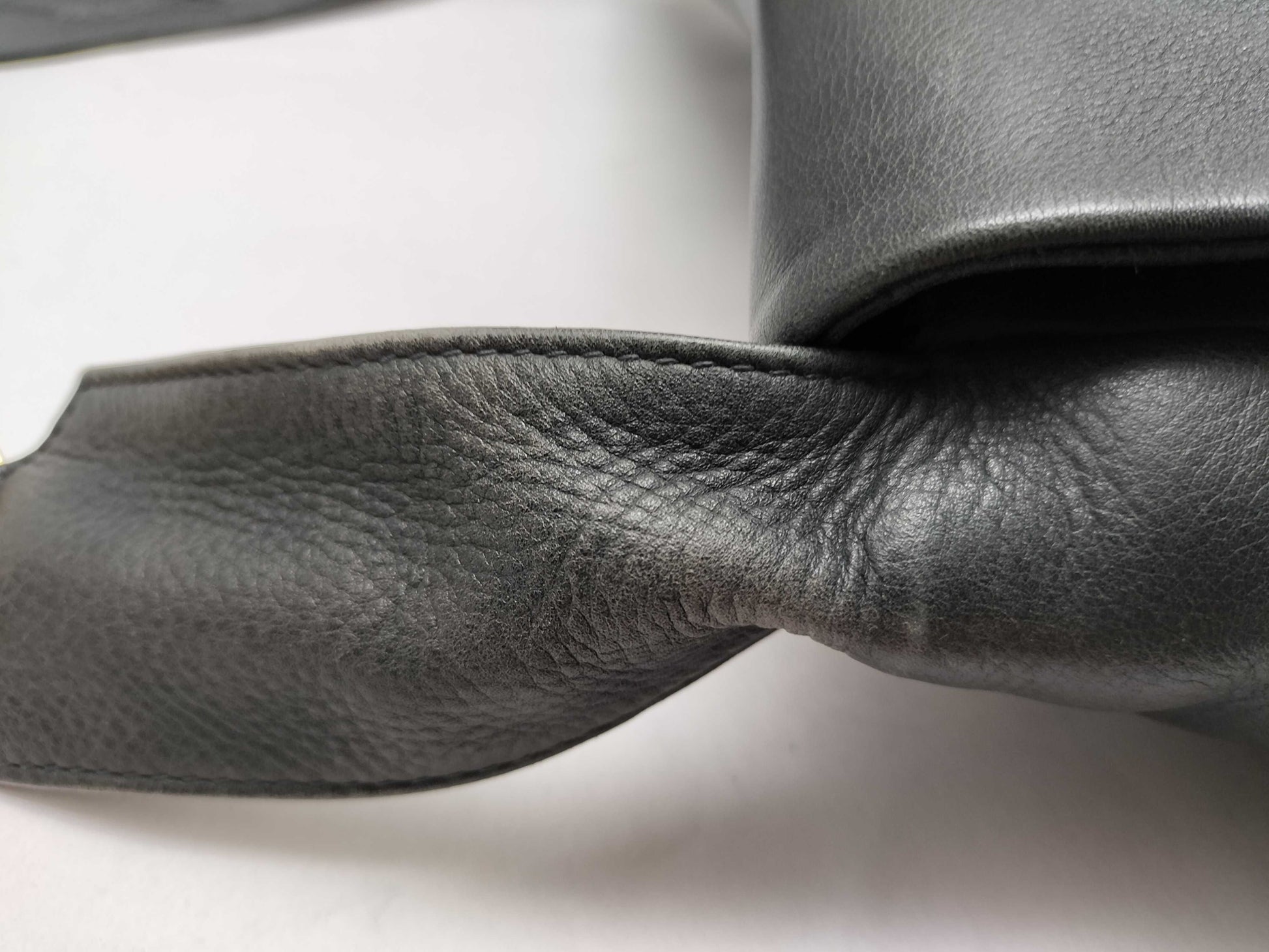 Salvatore Ferragamo Gancini Leather Shoulder Bag