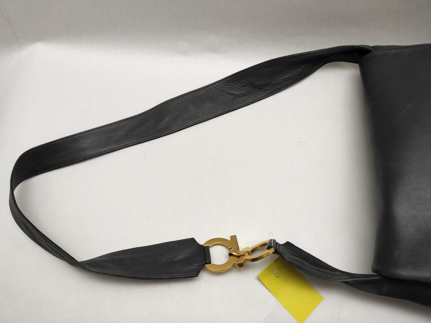 Salvatore Ferragamo Gancini Leather Shoulder Bag