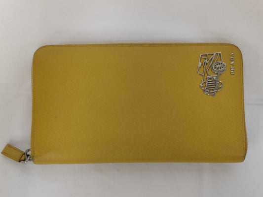 PRADA Saffiano Travel Wallet with Porter Motif