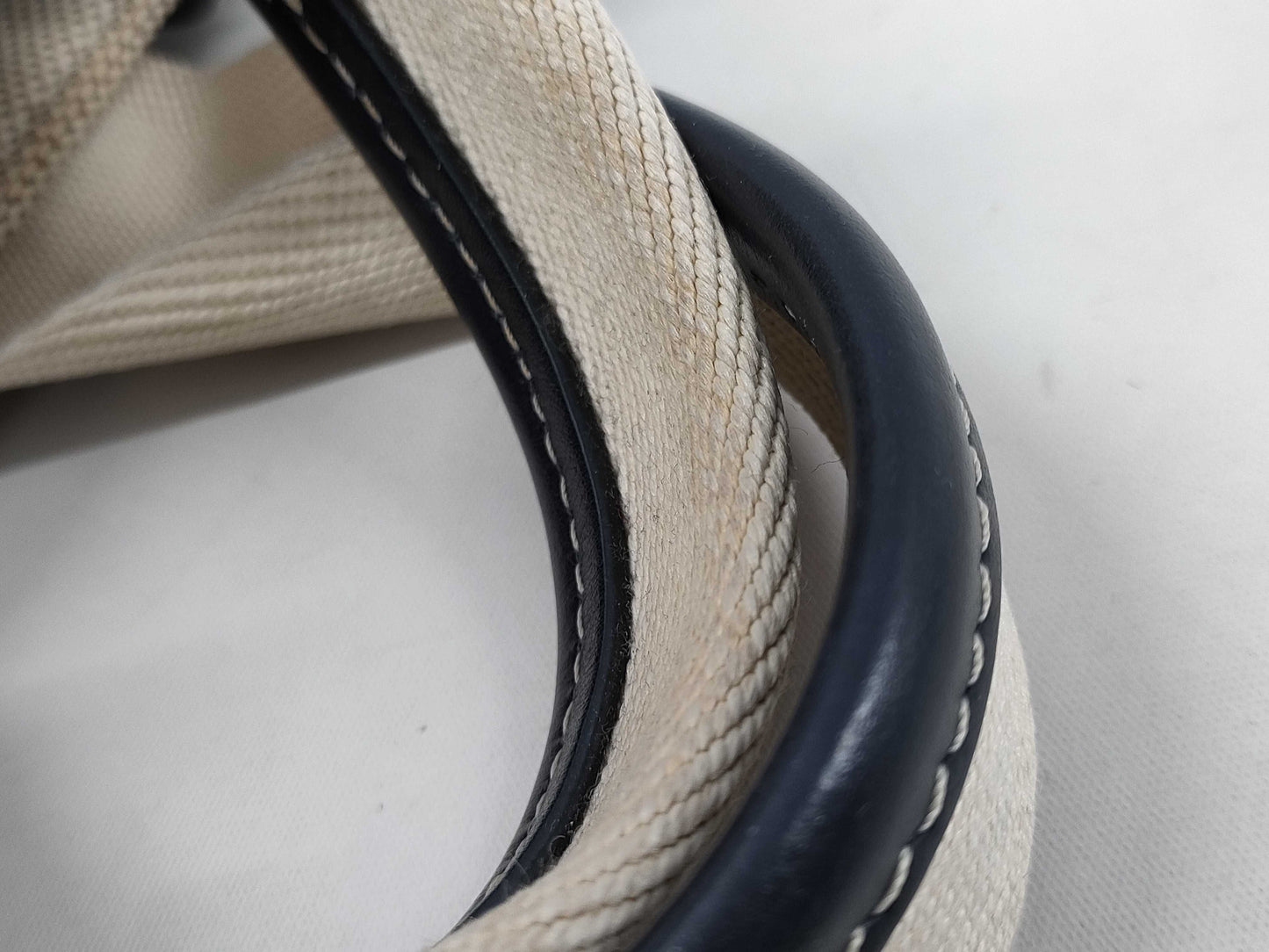 chloe Woody Small Canvas x Leather 2WAY Handbag