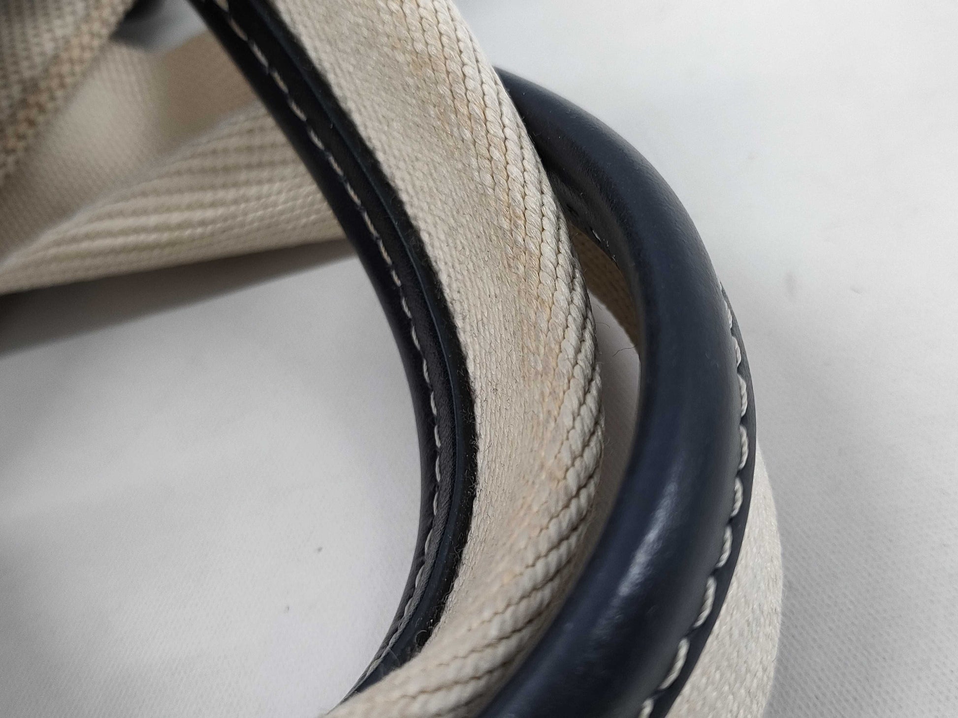 chloe Woody Small Canvas x Leather 2WAY Handbag