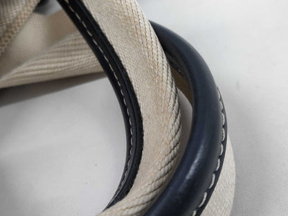 chloe Woody Small Canvas x Leather 2WAY Handbag