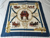 HERMES Carré EQUiPAGES Carriage and Servant Scarf