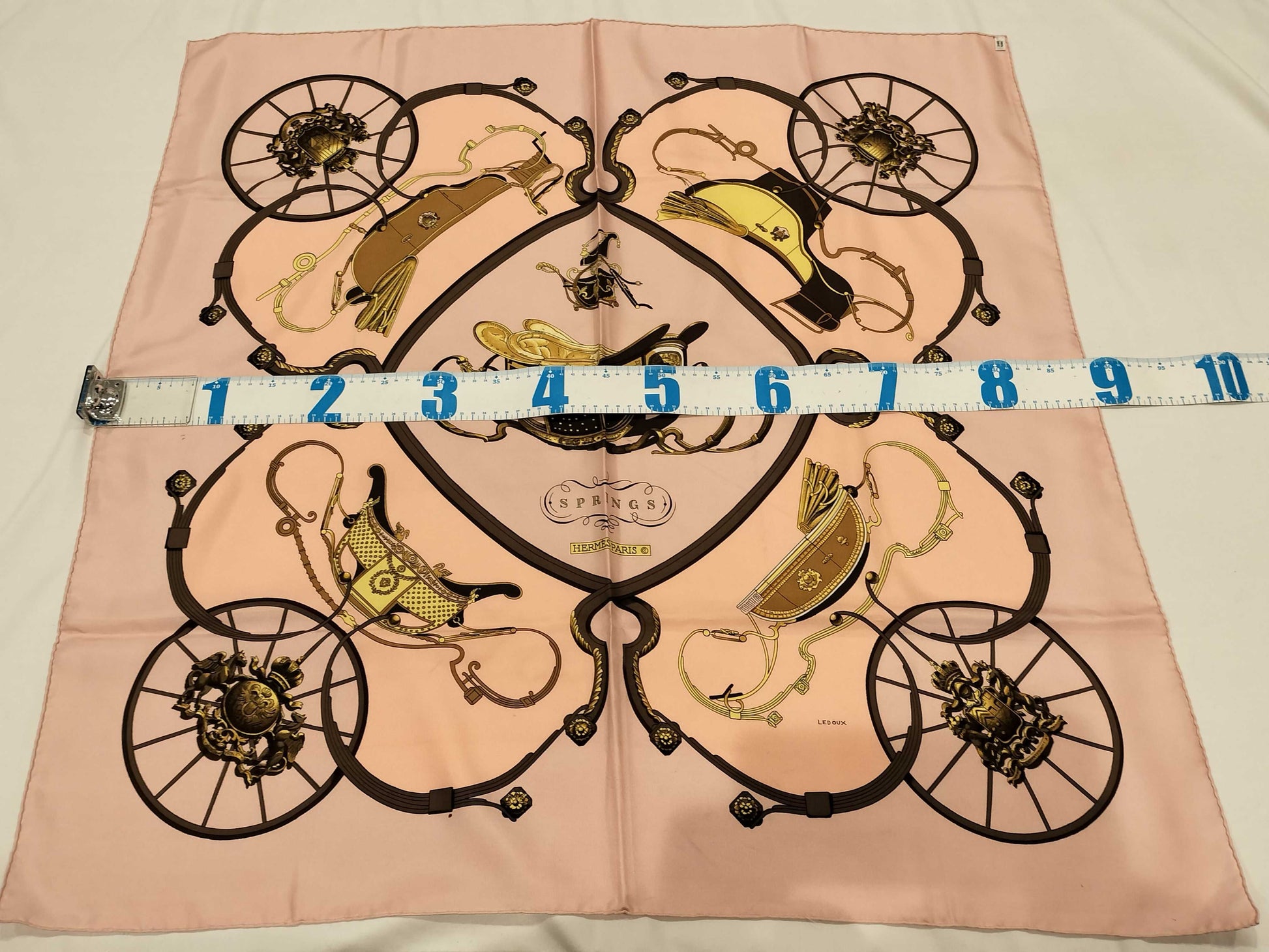 HERMES Carre SPRINGS Scarf